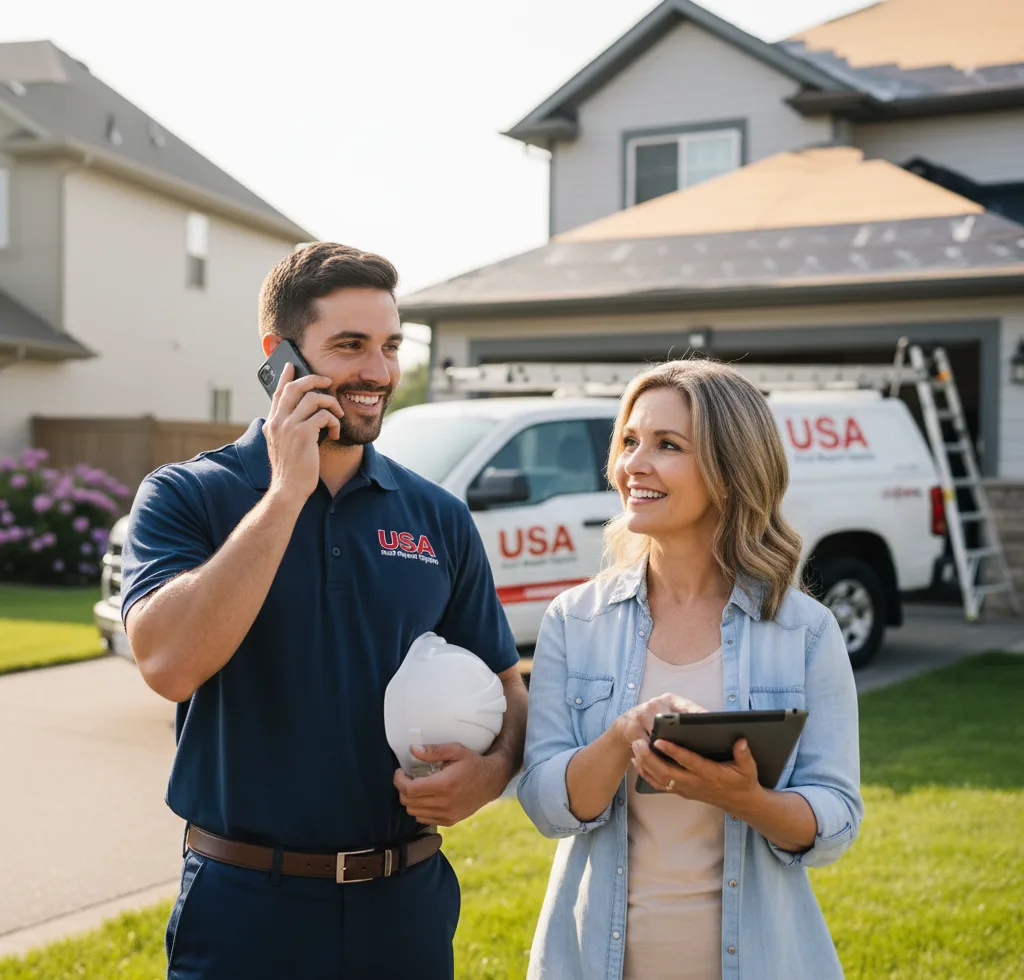 USA Roof Repair Experts customer support in Ararat